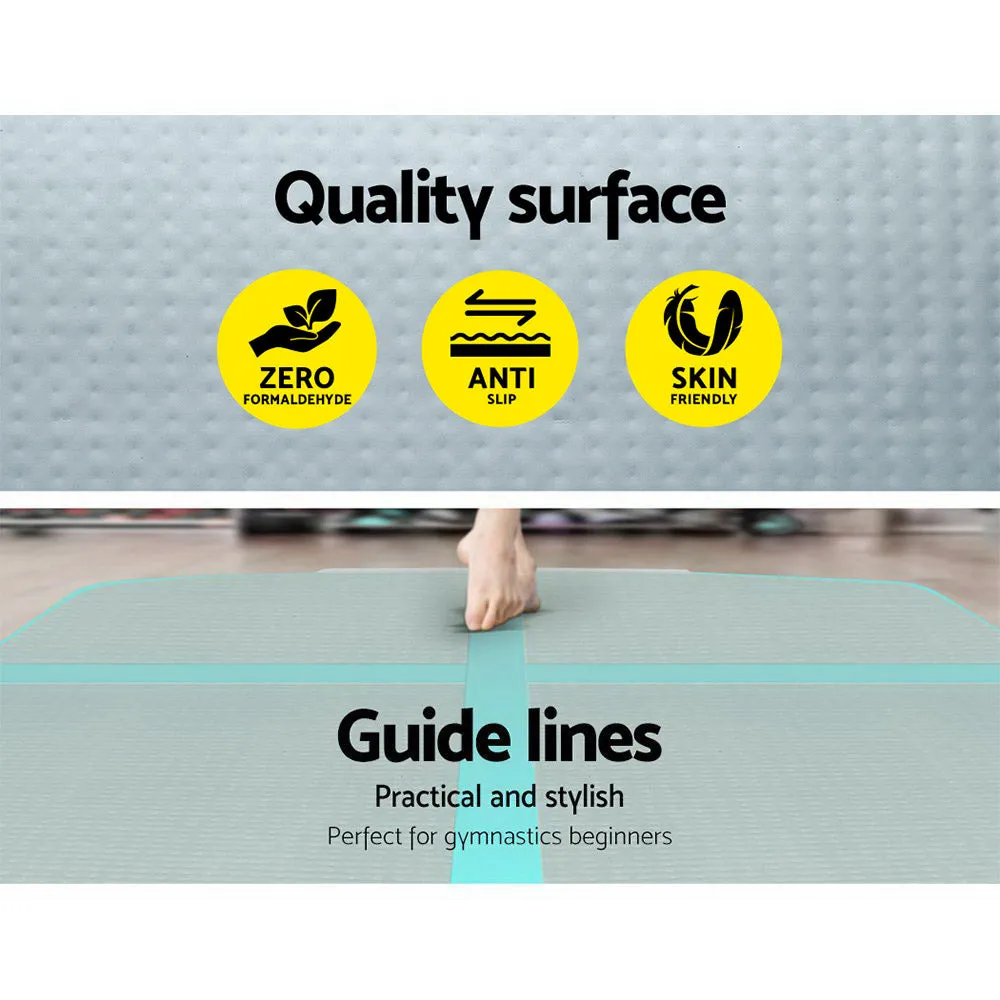 3M Anti-Slip Inflatable Gymnastics Mat with Pump - Everfit