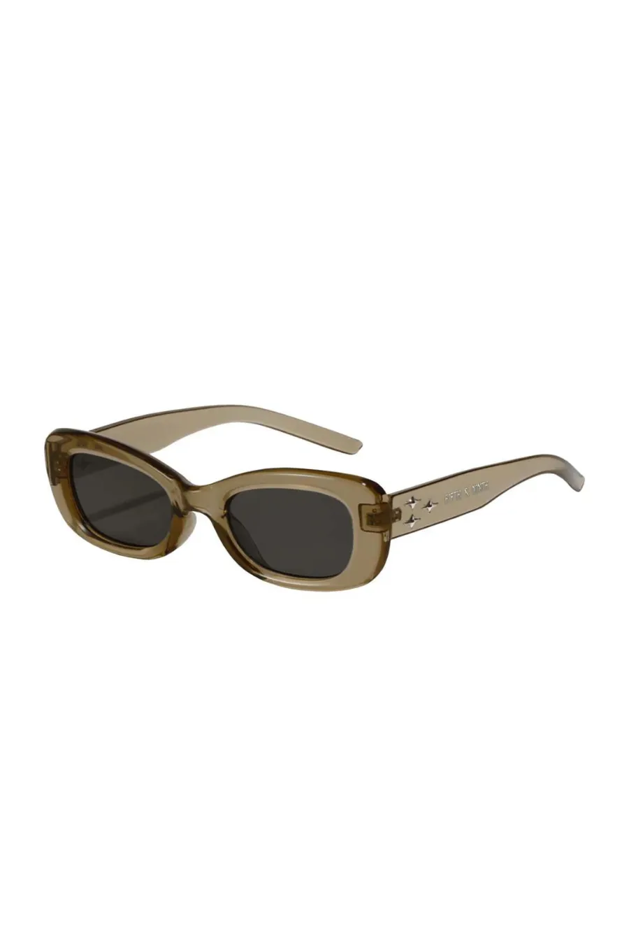 Anya Polarized Sunglasses in Olive Green