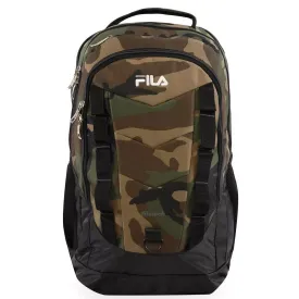 Backpack Fila Deacon 6 XXL, black/green/brown