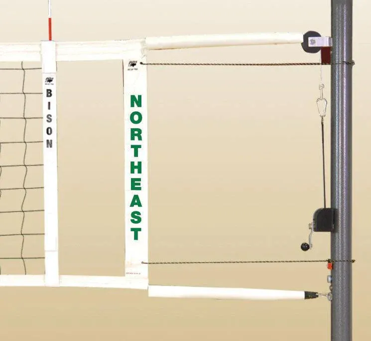 Bison Volleyball Net Cable Covers