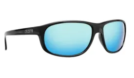 Calcutta Walker Black Frames - Blue Mirror Lens - Polarized Sunglasses