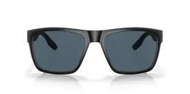 Costa Del Mar Paunch XL Matte Black Frame - Gray Plastic Lens - Polarized Sunglasses