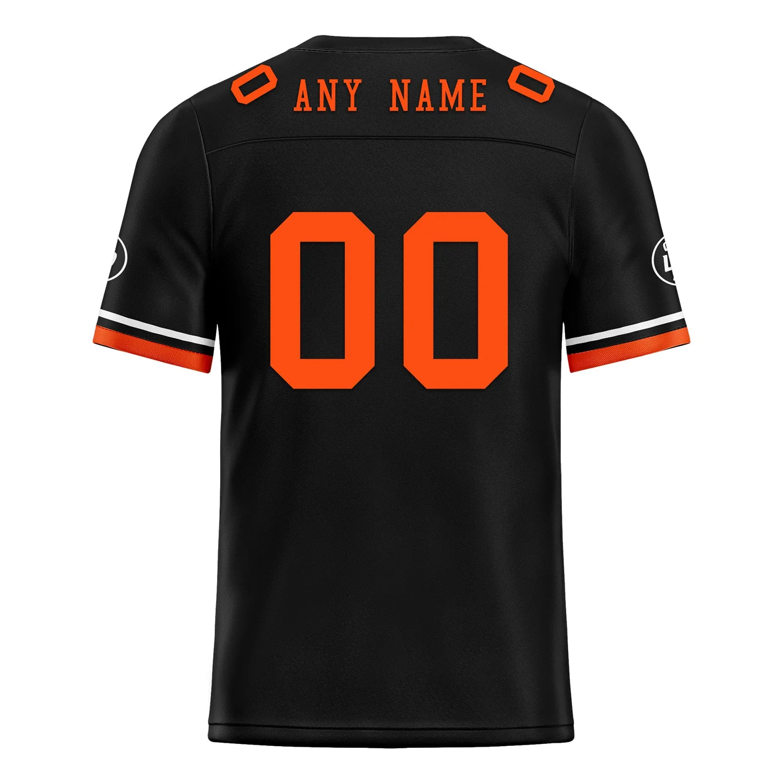 Custom Black Cincinnati Personalized Authentic Football Jersey FBJ02-D020263-6