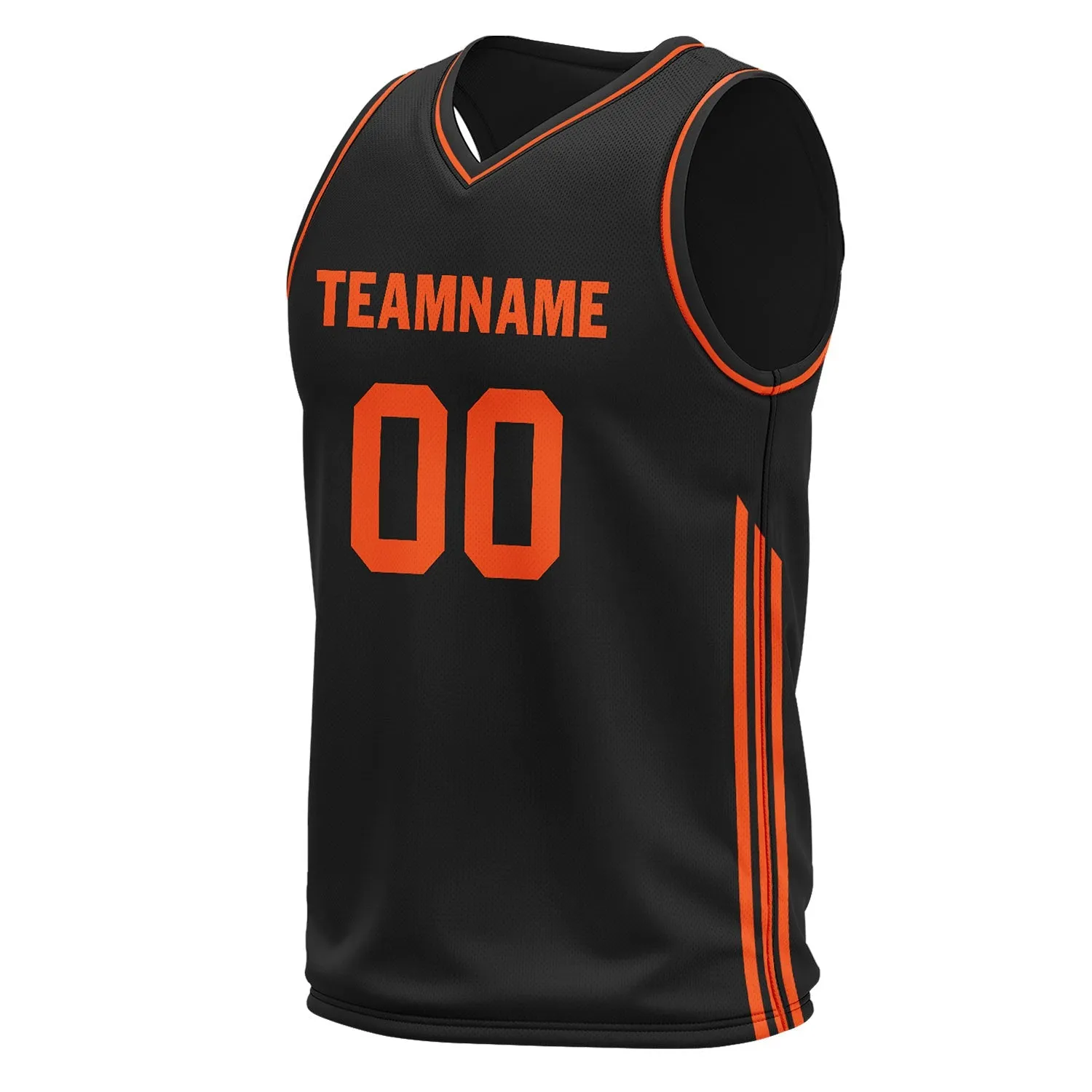 Custom Black Classic Style Sports Uniform Basketball Jersey BBJ01-D020105-7