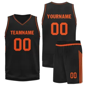 Custom Black Classic Style Sports Uniform Basketball Jersey BBJ01-D020105-7