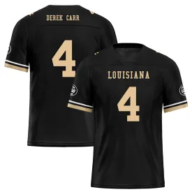 Custom Black New Orleans Personalized Authentic Football Jersey FBJ02-D020263-19