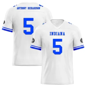 Custom Blue Indianapolis Personalized Authentic Football Jersey FBJ02-D020263-14