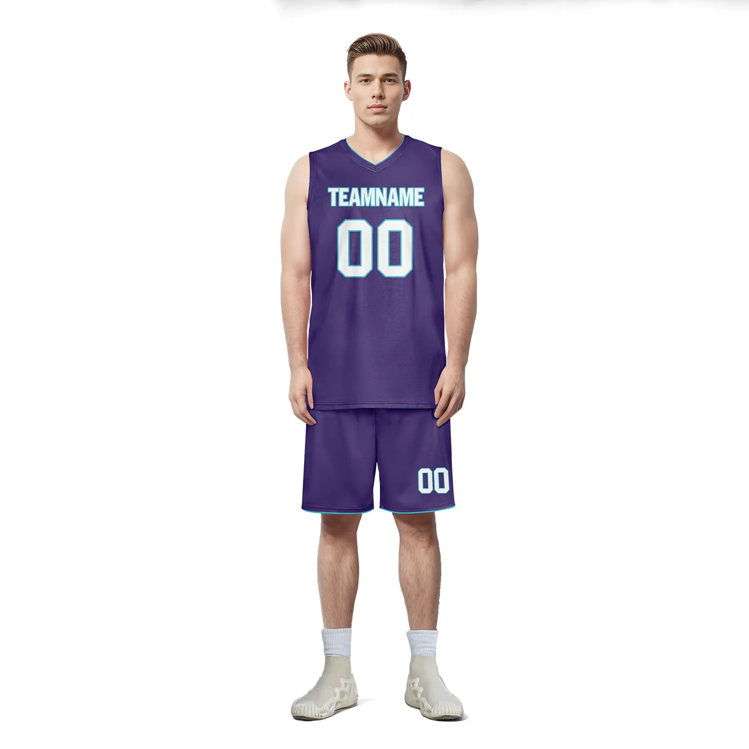 Custom Purple Classic Style Sports Uniform Basketball Jersey BBJ01-bd0a70ad