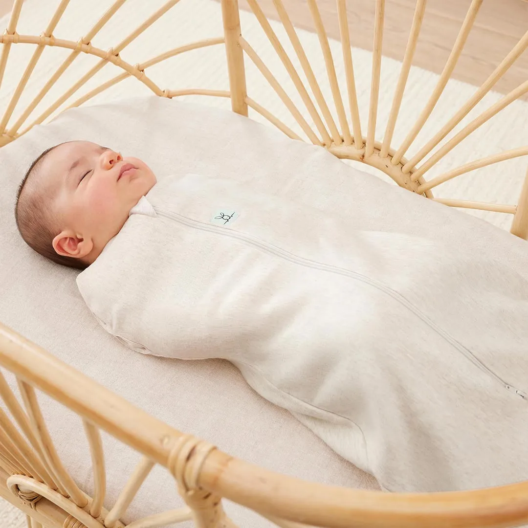 ergoPouch Organic All Year Cocoon Swaddle Sleeping Bag - 1 Tog - Oatmeal