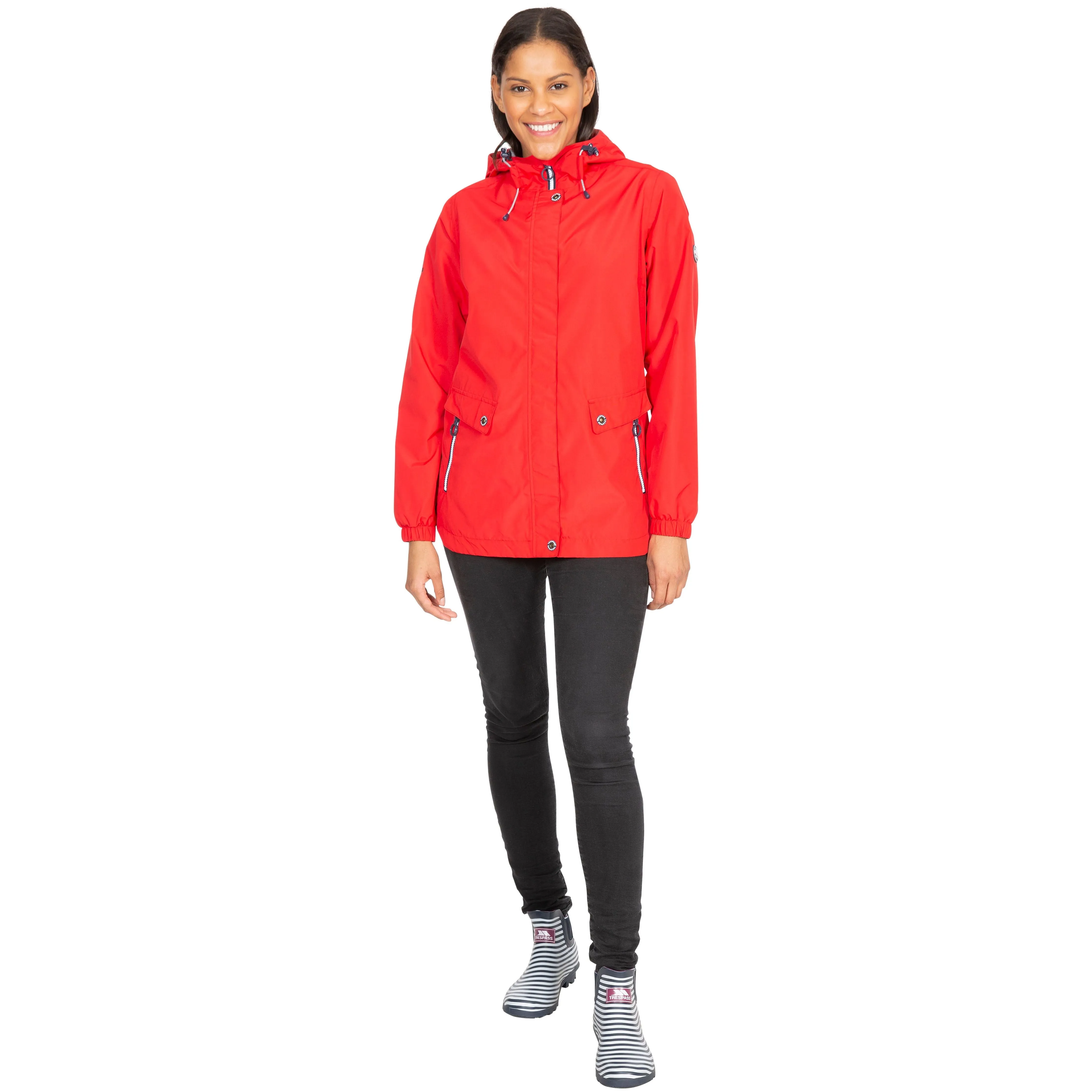 Flourish Women's Unpadded Jacket in Red