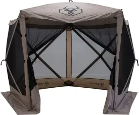 G5 5-sided portable gazebo Gazelle, brown