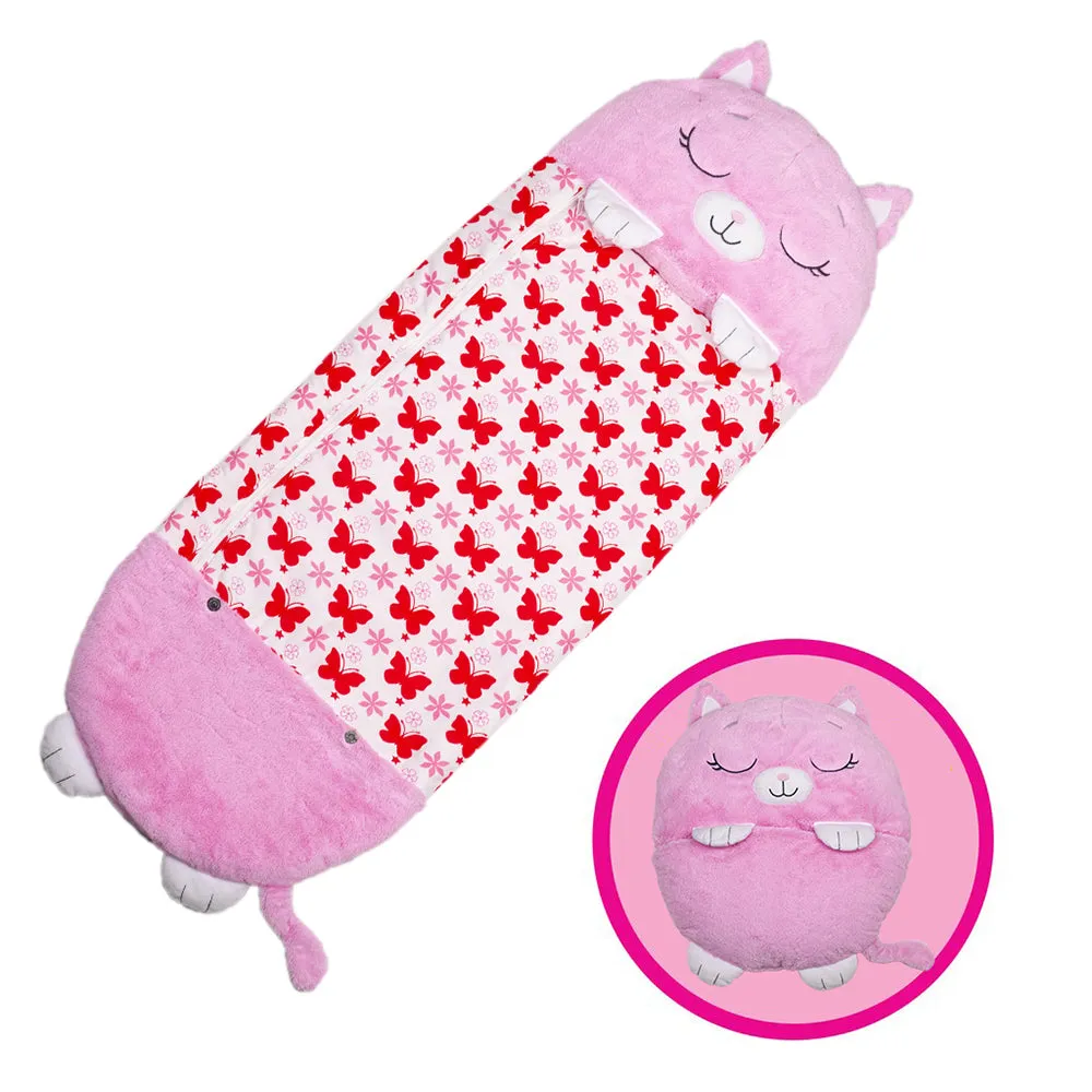 Happy Nappers 76.2cm X 167.64cm Charlotte The Pink Kitty