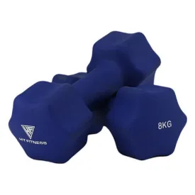 Hit Fitness Neoprene Studio Dumbbells | 8kg Pair