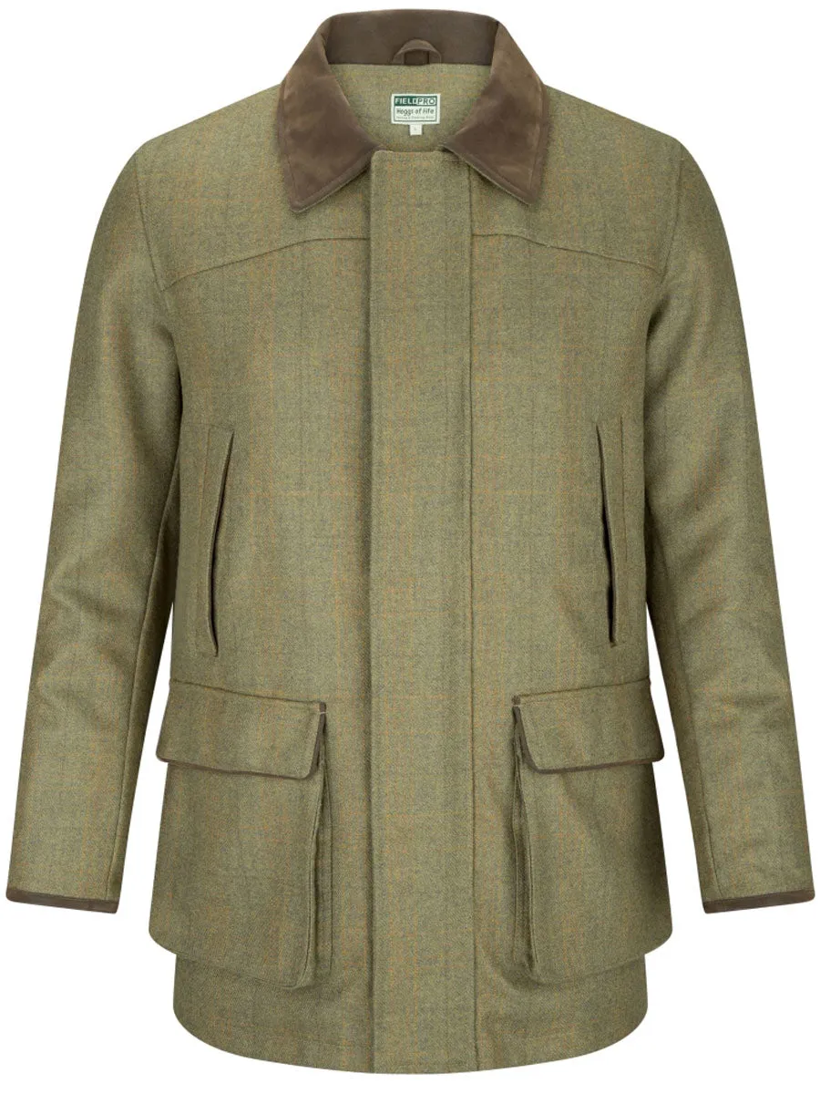 HOGGS OF FIFE Kinloch Mens Technical Tweed Field Coat - Autumn Bracken