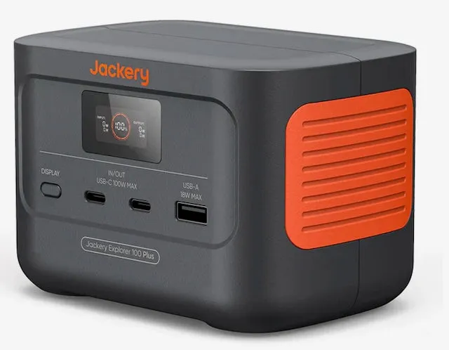 Jackery Explorer 100 Plus Portable Power Station