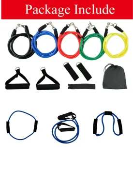 Machter Sport 14 pcs Set Home Gym Exercise Resistance Bands