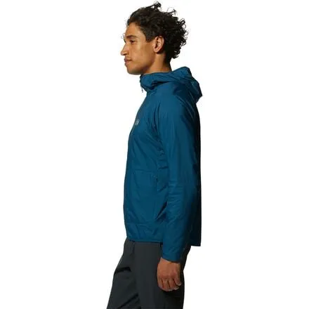 Men's Kor AirShell sweatshirt Mountain Hardwear, color Dark Caspian