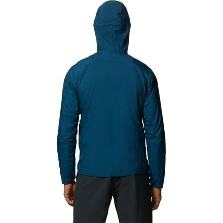 Men's Kor AirShell sweatshirt Mountain Hardwear, color Dark Caspian