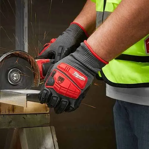 Milwaukee  48-22-8982 Impact Cut Level 5 Nitrile Gloves - L