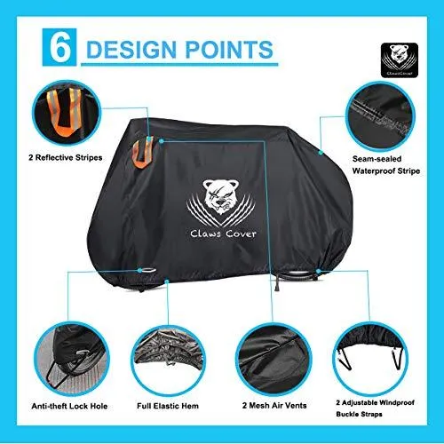 Oxford Waterproof Bike Protective Cover