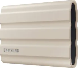 Samsung 1TB T7 Shield USB 3.2 Portable SSD (Beige) - MU-PE1T0K