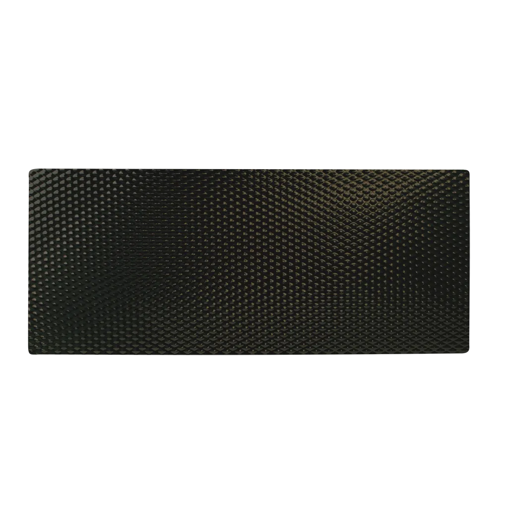 SM820BLWRX2 2-Pack Black Matte Nonslip Counter Mat 8.5 x 20-Inches