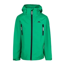 Spoken Boys Unpadded Waterproof Lined Jacket in Clover