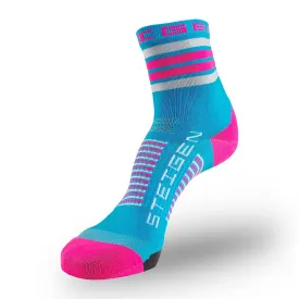 Steigen Running Socks 1/2 Crew - Fairy Floss