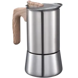 Stovetop Espresso Maker - Italian Coffee Pot, Stainless Steel - 551" D X 385"